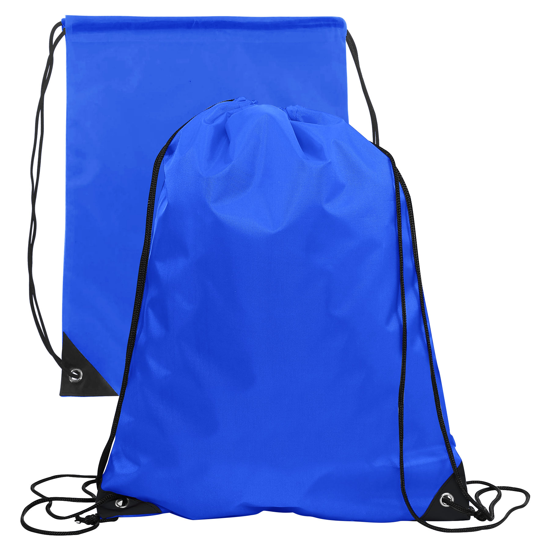 FlyFlyPromos - 210D Polyester Drawstring Backpack (13" x 17") Image 11 - Promotional Product